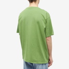 Bode Men's Flocked T-Shirt in Green