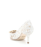 Dolce&Gabbana Bellucci embellished lace pumps