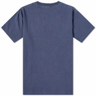 Gramicci Men's One Point T-Shirt in Navy Pigment