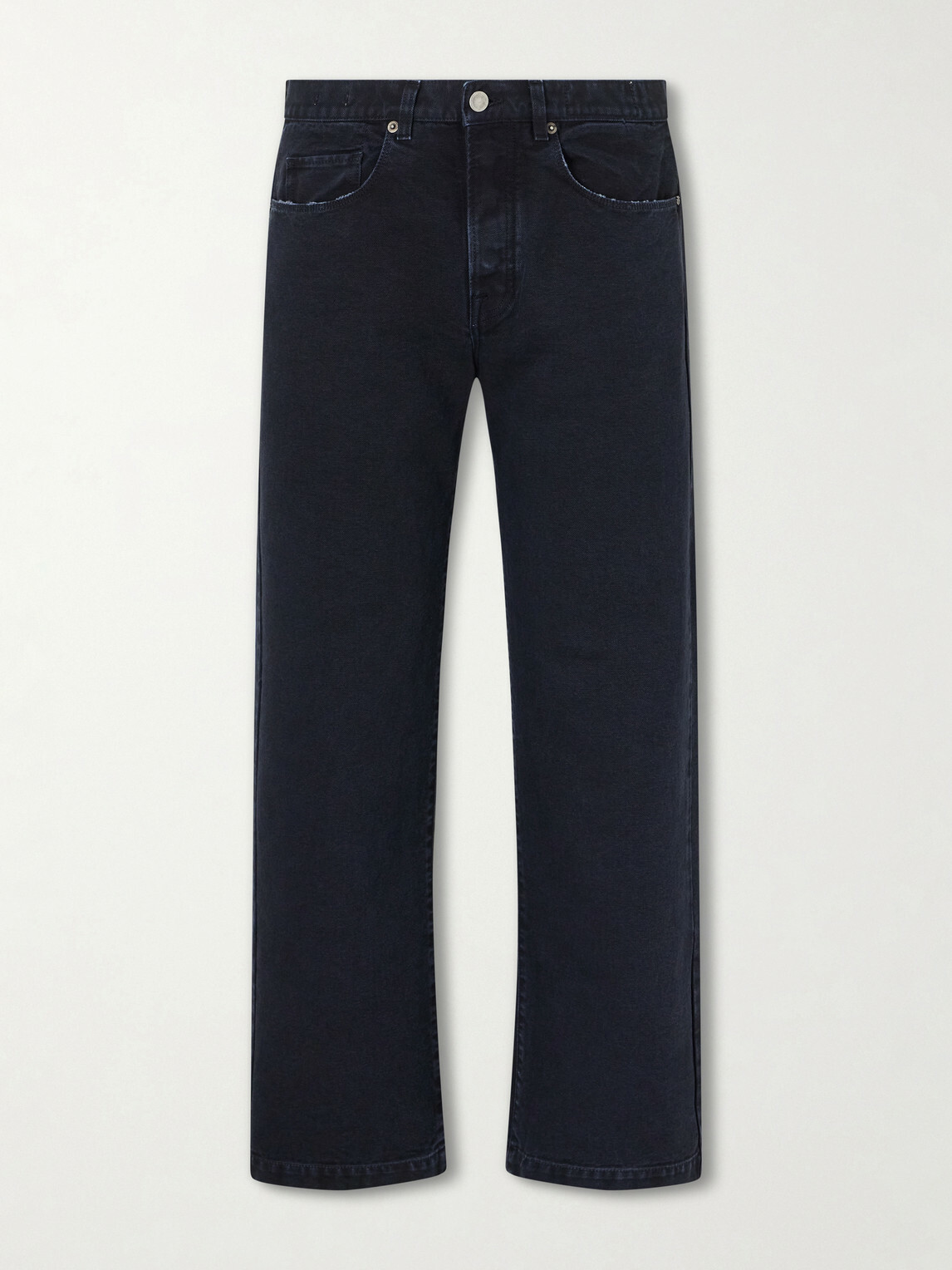 Massimo Alba - Oceano Straight-Leg Cotton Trousers - Blue