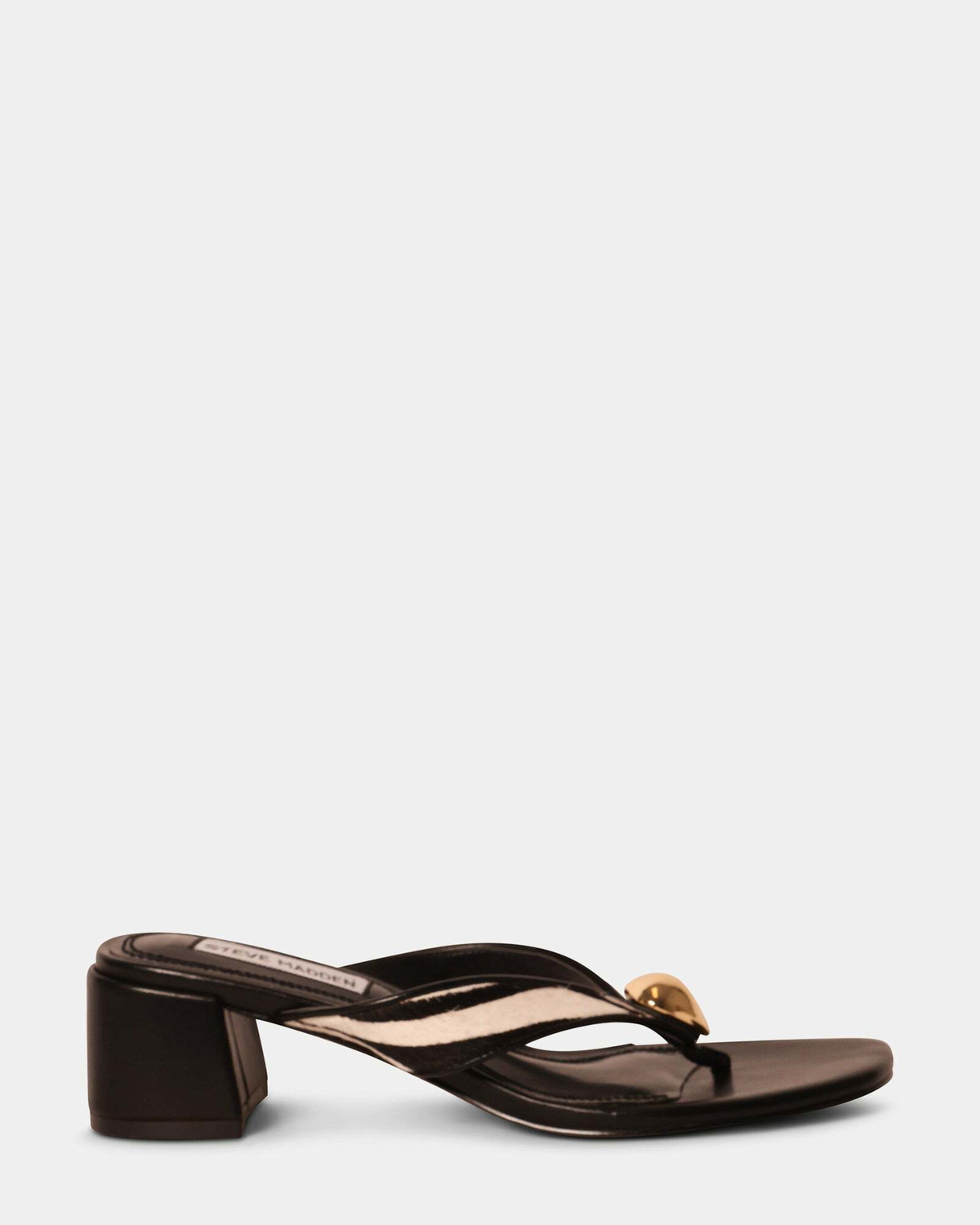 Steve Madden Pod Heels in Zebra