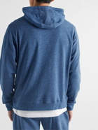 Peter Millar - Lava Wash Stretch Cotton and Modal-Blend Jersey Hoodie - Blue