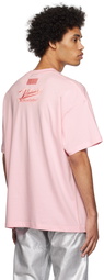 VTMNTS Pink College T-Shirt