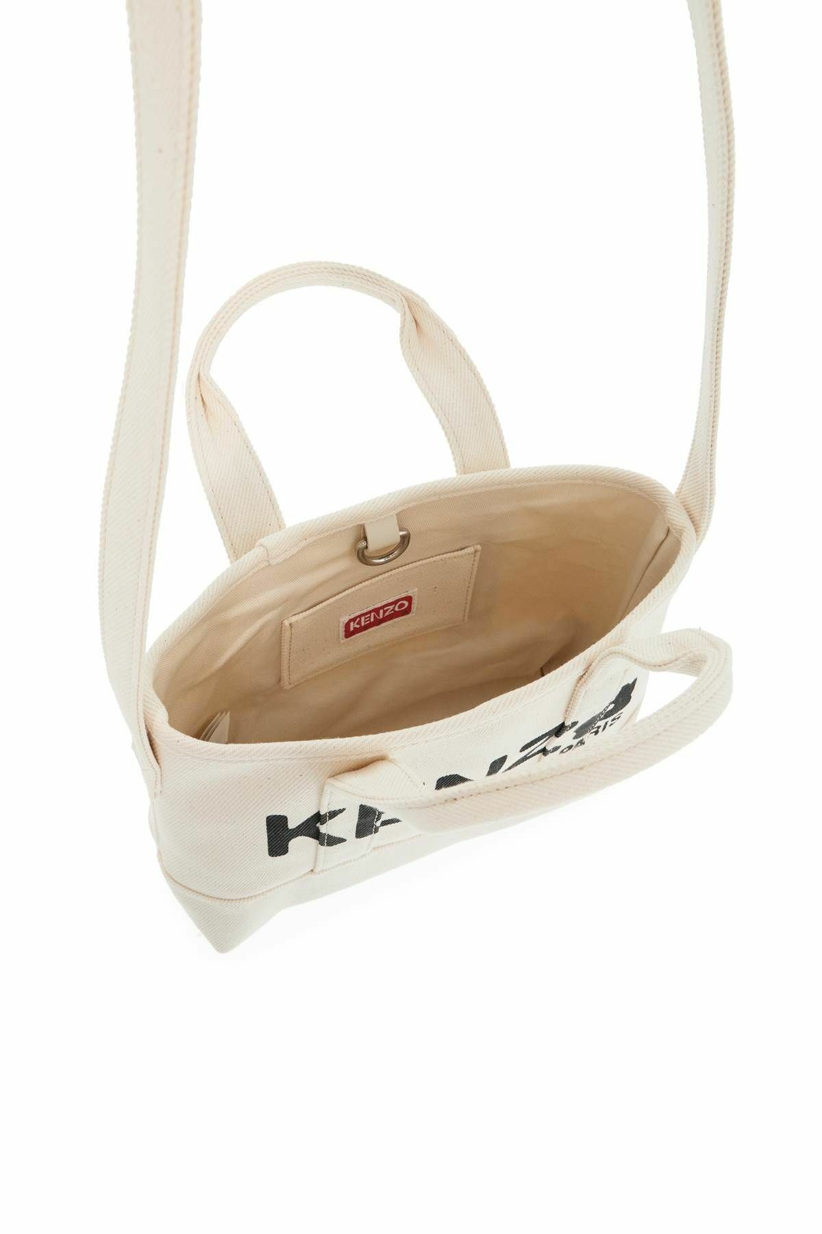 KENZO small kenzo utility denim tote bag White Kenzo