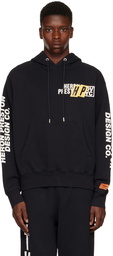 Heron Preston Black Real Estate Hoodie