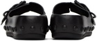 At.Kollektive Black Natacha Ramsay Levi Edition Studded One Sandals