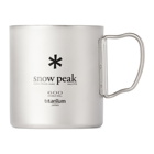 Snow Peak Silver Ti-Double 600 Mug