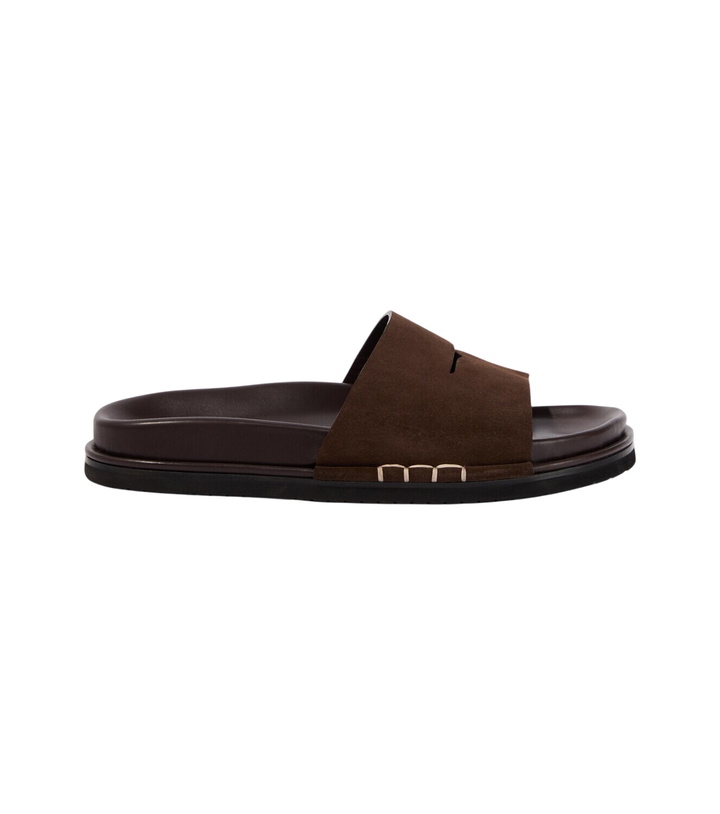 Photo: JW Anderson Suede slides