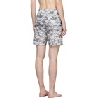 Off-White Grey All Over Arrows Swim Shorts