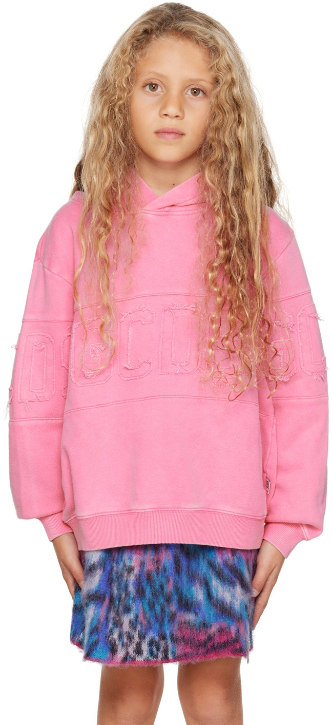 Sweat à Capuche GCDS X Barilla Rose - Sweat-shirt Collaboratif Rose Pour Homme - Taille S