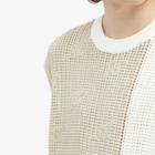 Axel Arigato Men's Drew Vest Knitted Vest in Off-White