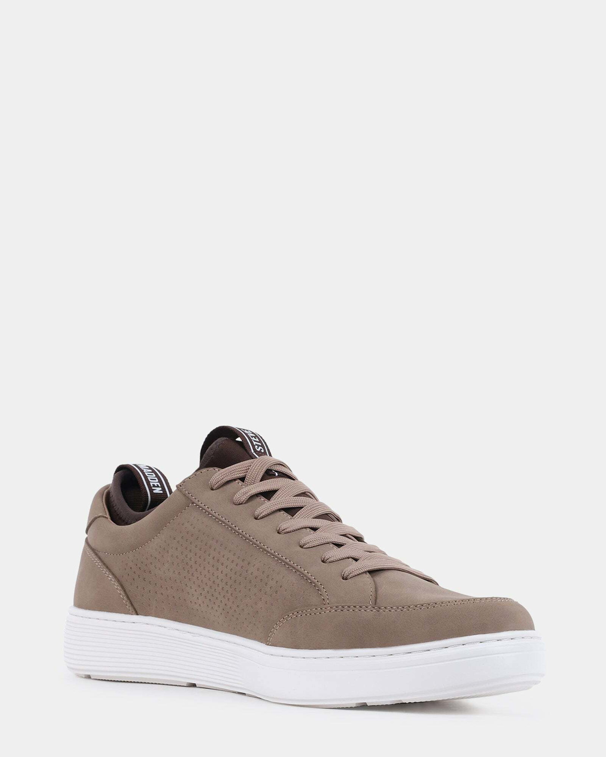 Steve Madden Lazlo Sneakers in Taupe Nubuck