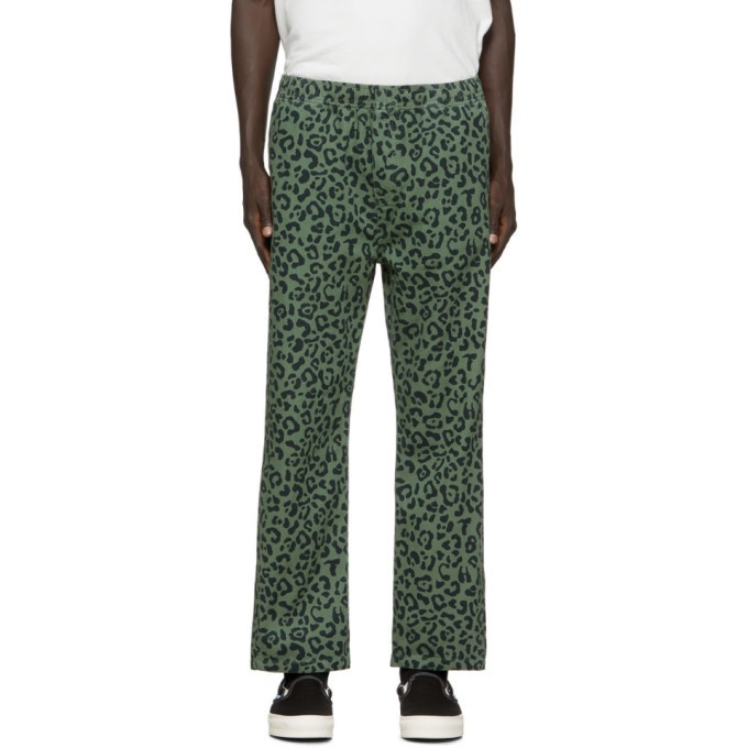 Photo: Vyner Articles Green Leopard Chaos Lounge Pants