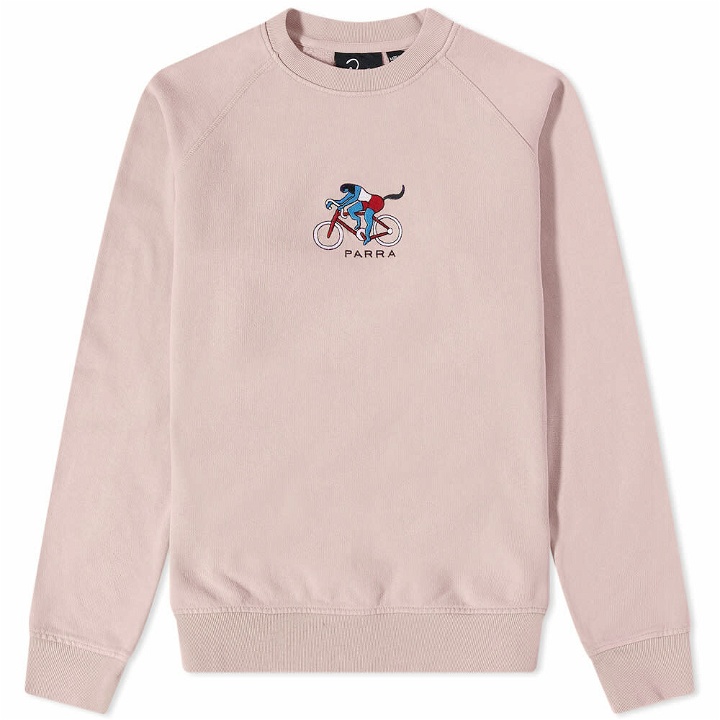 Photo: By Parra Men's The Chase Crew Sweat in Pink