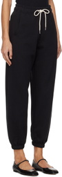 Dunst Black Drawstring Lounge Pants