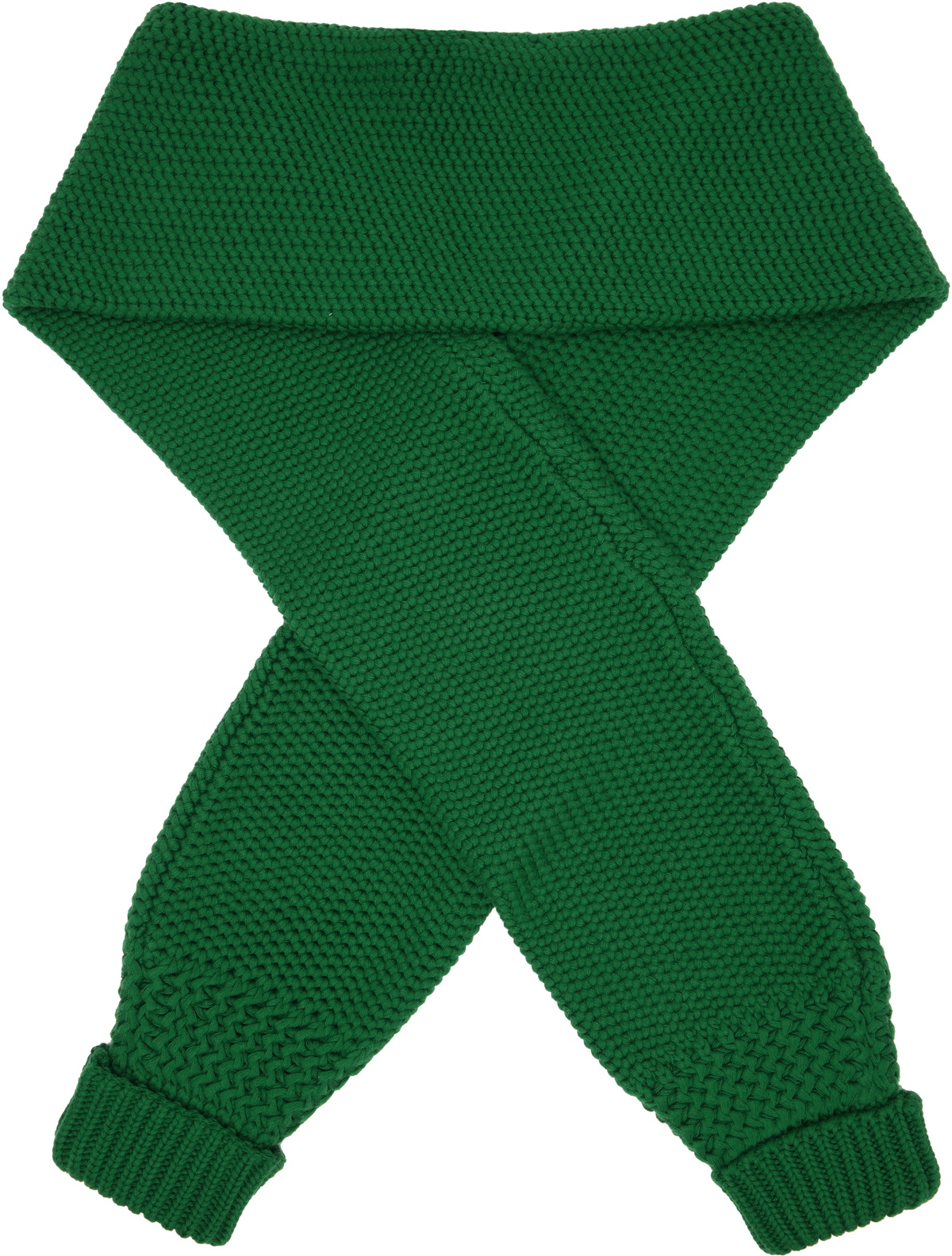 YMC Green Sleeve Scarf