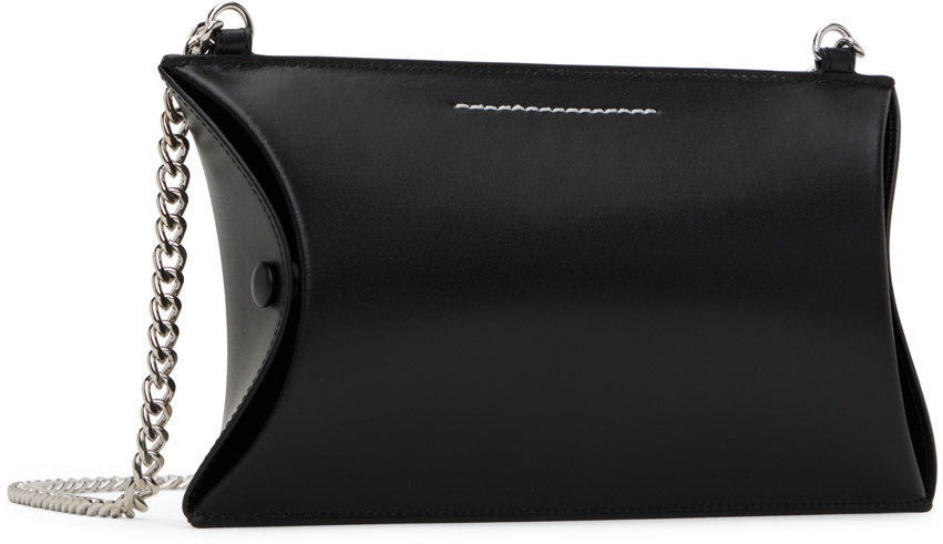 MM6 Maison Margiela Black Apple Pie Bag MM6 Maison Margiela