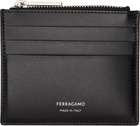 Ferragamo Black Florence Card Holder