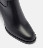 Christian Louboutin Dianouchette 70 leather ankle boots