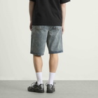 Daily Paper Men's Compact Shield Embroidery Shorts in Denim