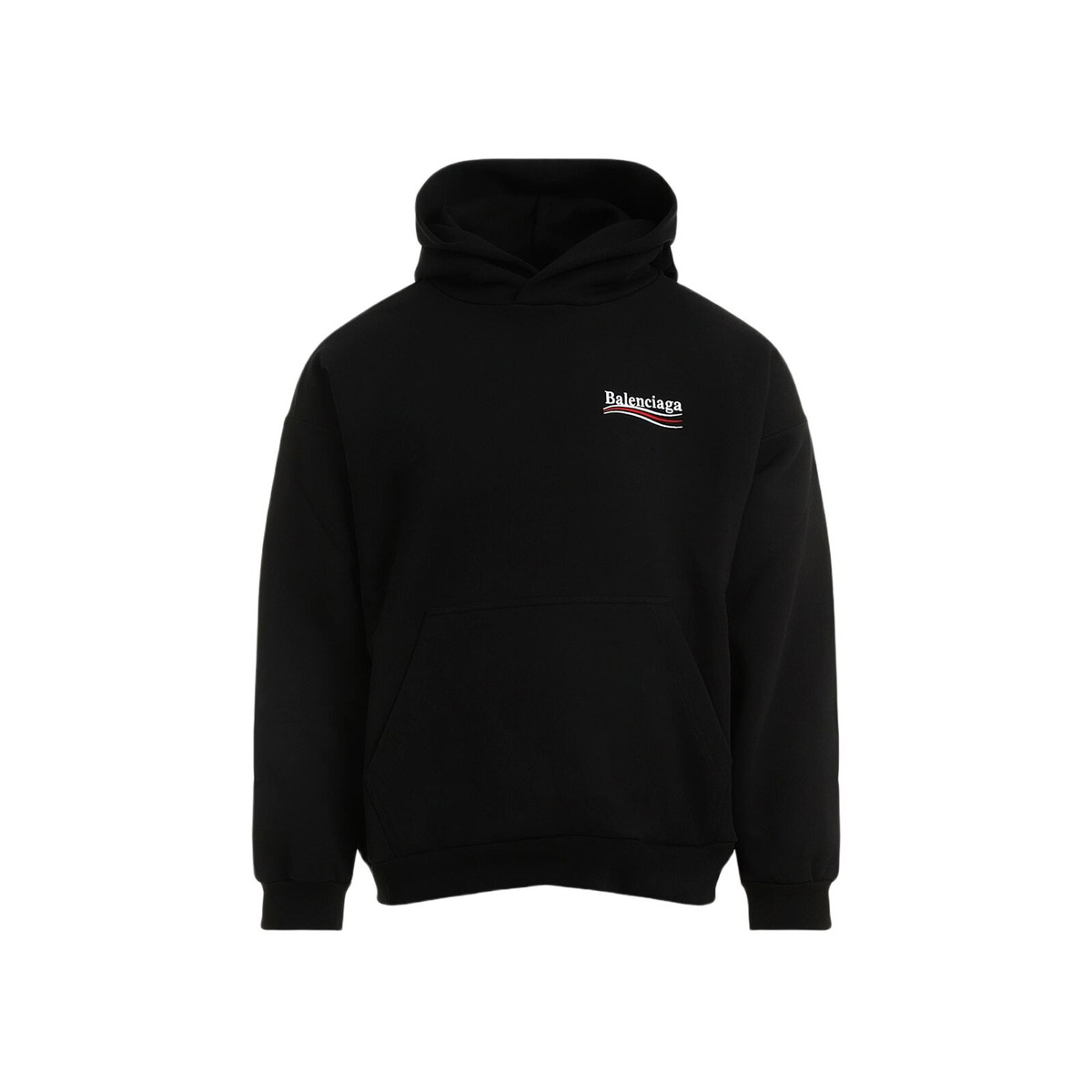 Balenciaga Black XXXL Large Fit Hoodie Balenciaga