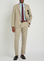Sunspel Linen Shirt Light Blue