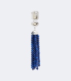 Jennifer Behr Embellished fringed drop earrings