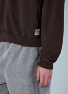 Brain Dead Half-Zip Collared Sweatshirt