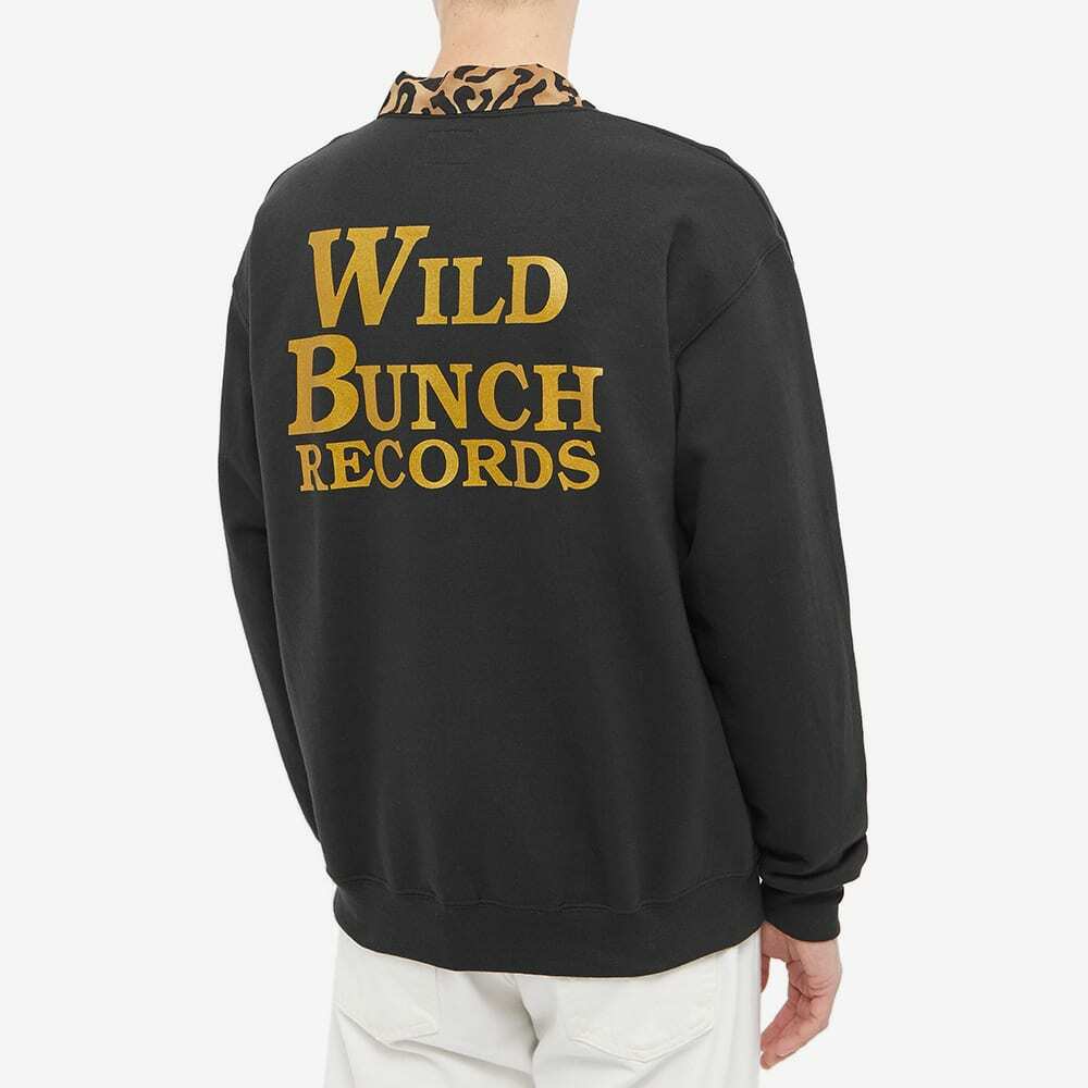 Wacko Maria Men's Wild Bunch Crew Sweat in Black Wacko Maria