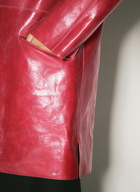 Prada Crackle Suede Coat