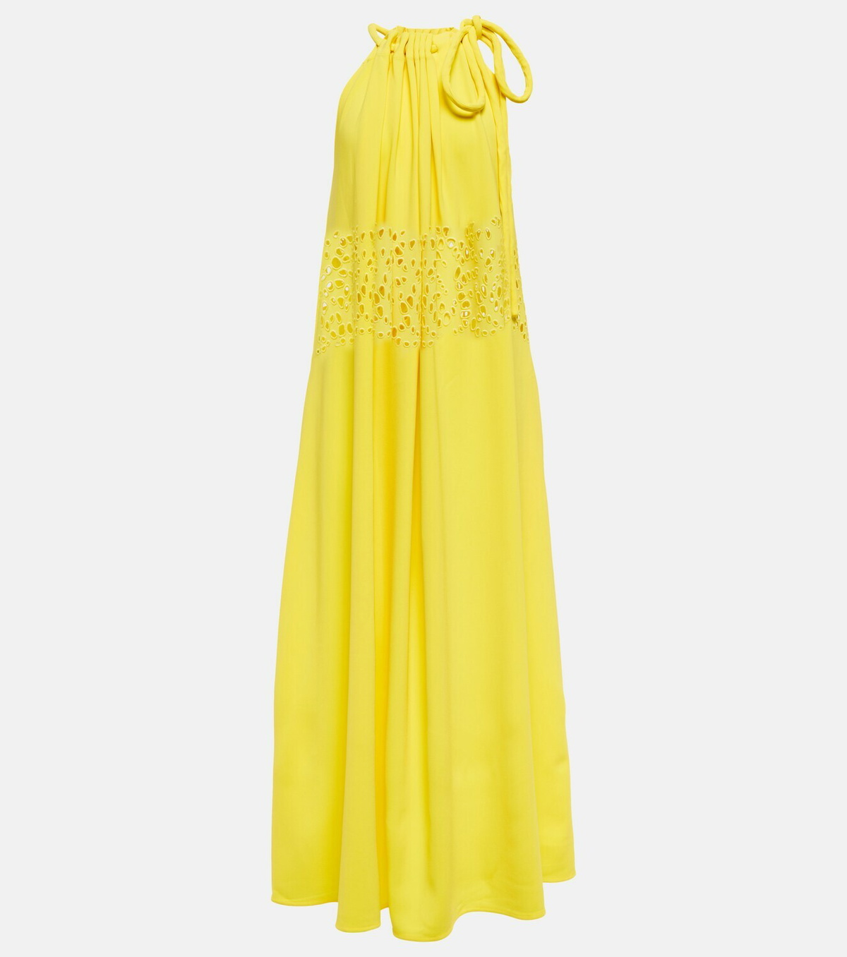 Proenza Schouler - Crêpe halterneck maxi dress Proenza Schouler