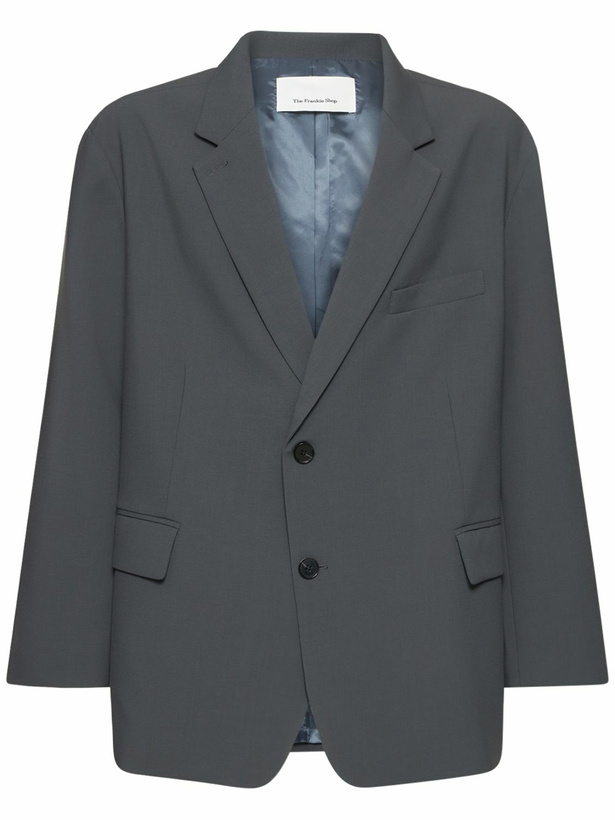 Photo: THE FRANKIE SHOP Beo Midweight Light Stretch Over Blazer