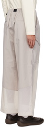 Y-3 Beige UT Straightleg Cargo Pants