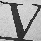 Valentino Go Logo Print Crew Sweat