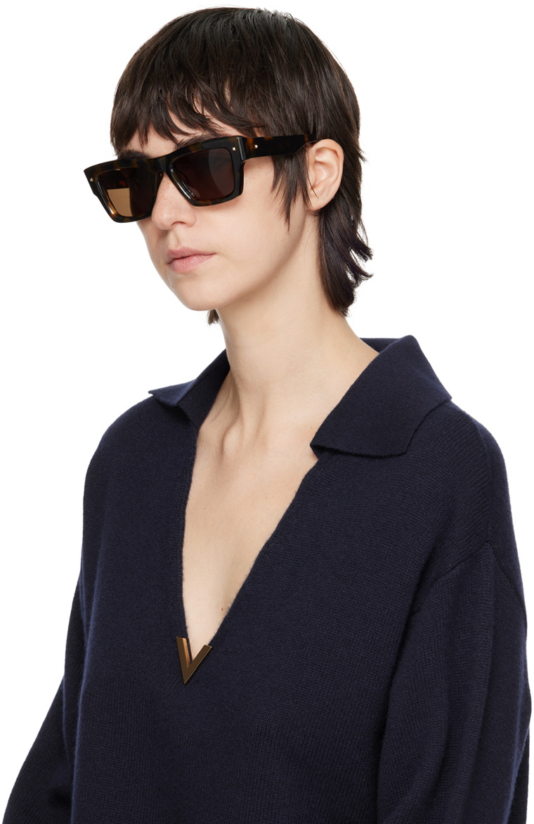 Valentino Garavani Tortoiseshell XXII Sunglasses Valentino  display picture 1