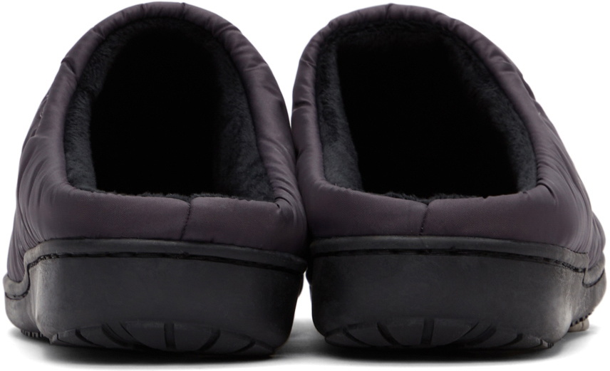 SUBU Grey Quilted Slippers