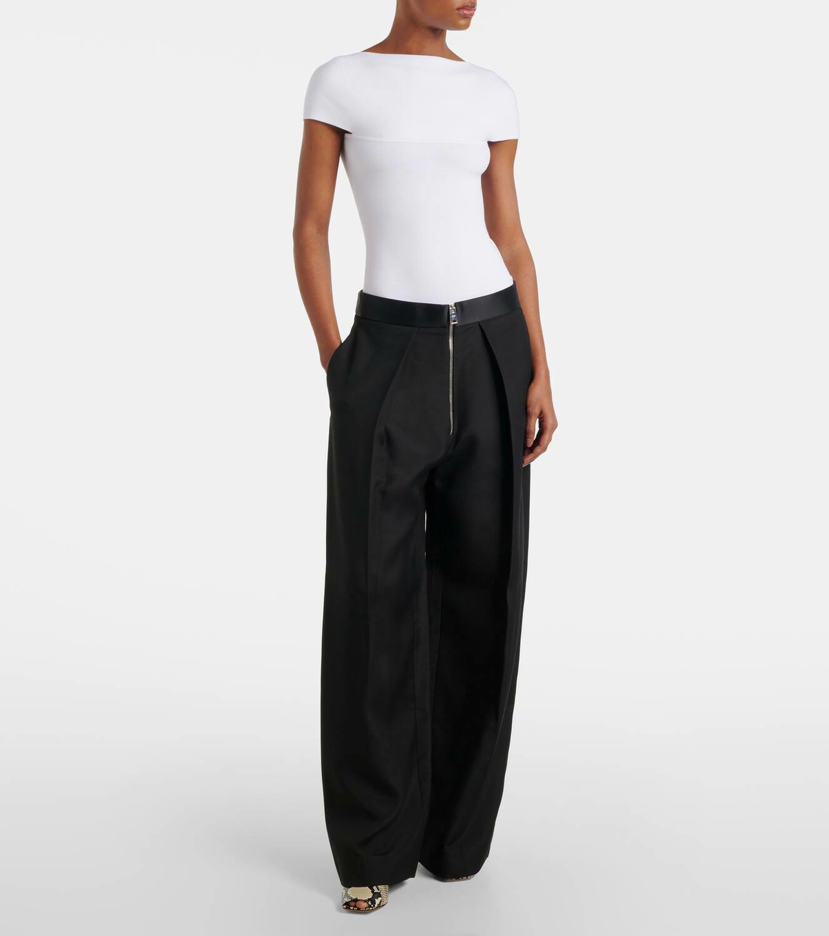 Khaite Basile jersey bodysuit