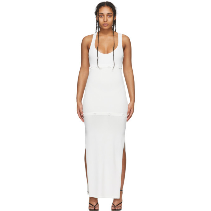 Christopher Esber White Deconstructed Tank Dress Christopher Esber Christopher Esber White Deconstructed Tank Dress Christopher Esber