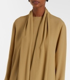 Toteme Scarf-detail blouse