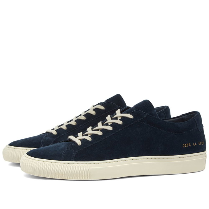 Photo: Common Projects Achilles Low Suede Glassa Sole