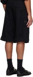 Julius Black Rust Manifold Shorts