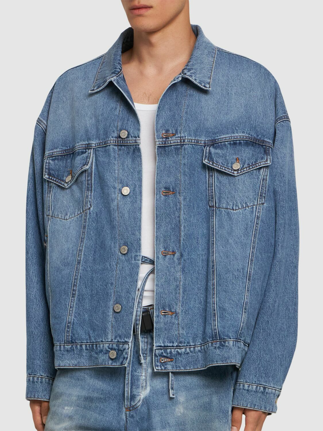 MAGLIANO Twisted Denim Jacket Magliano