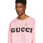Gucci Pink Logo Sweatshirt