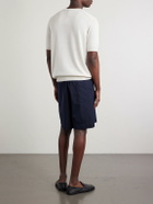 Slowear - Cotton-Ripstop Shorts - Blue