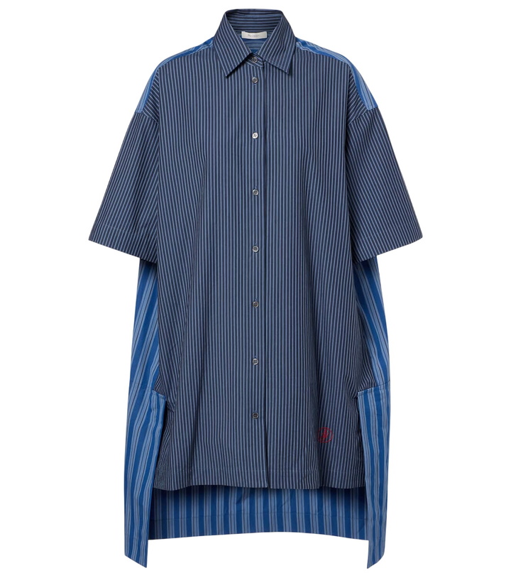 Photo: JW Anderson Striped cotton poplin shirt dress