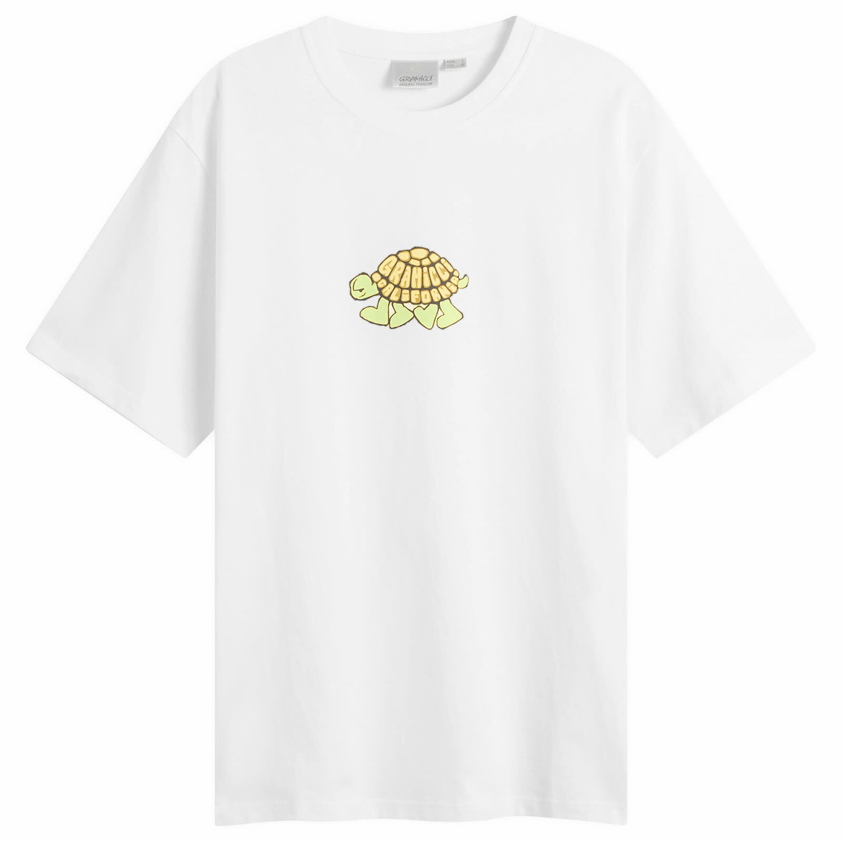 Gramicci Men's Turtle T-Shirt in White