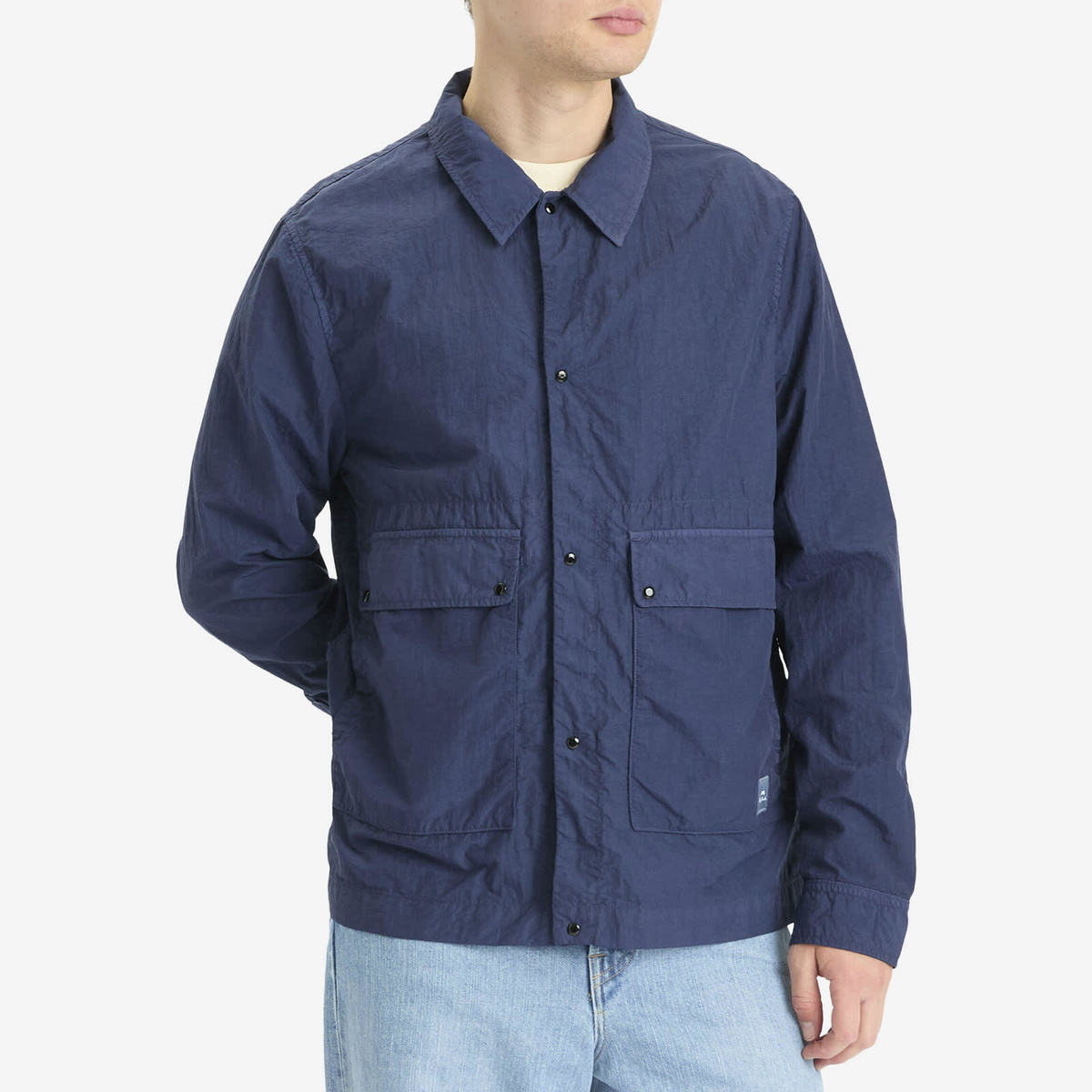 Paul Smith Men's Unlined 2-Pocket Jacket in Blue Paul Smith