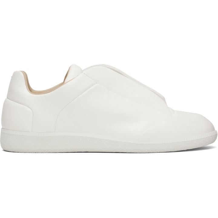 Photo: Maison Margiela White Future Low-Top Sneakers