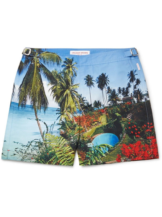 Photo: ORLEBAR BROWN - Bulldog Mid-Length Printed Swim Shorts - Multi