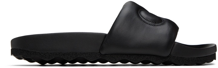Photo: Off-White Black Bookish Sandals